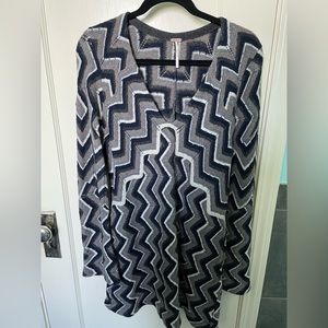 Free People Sweater Dress with cotton slip